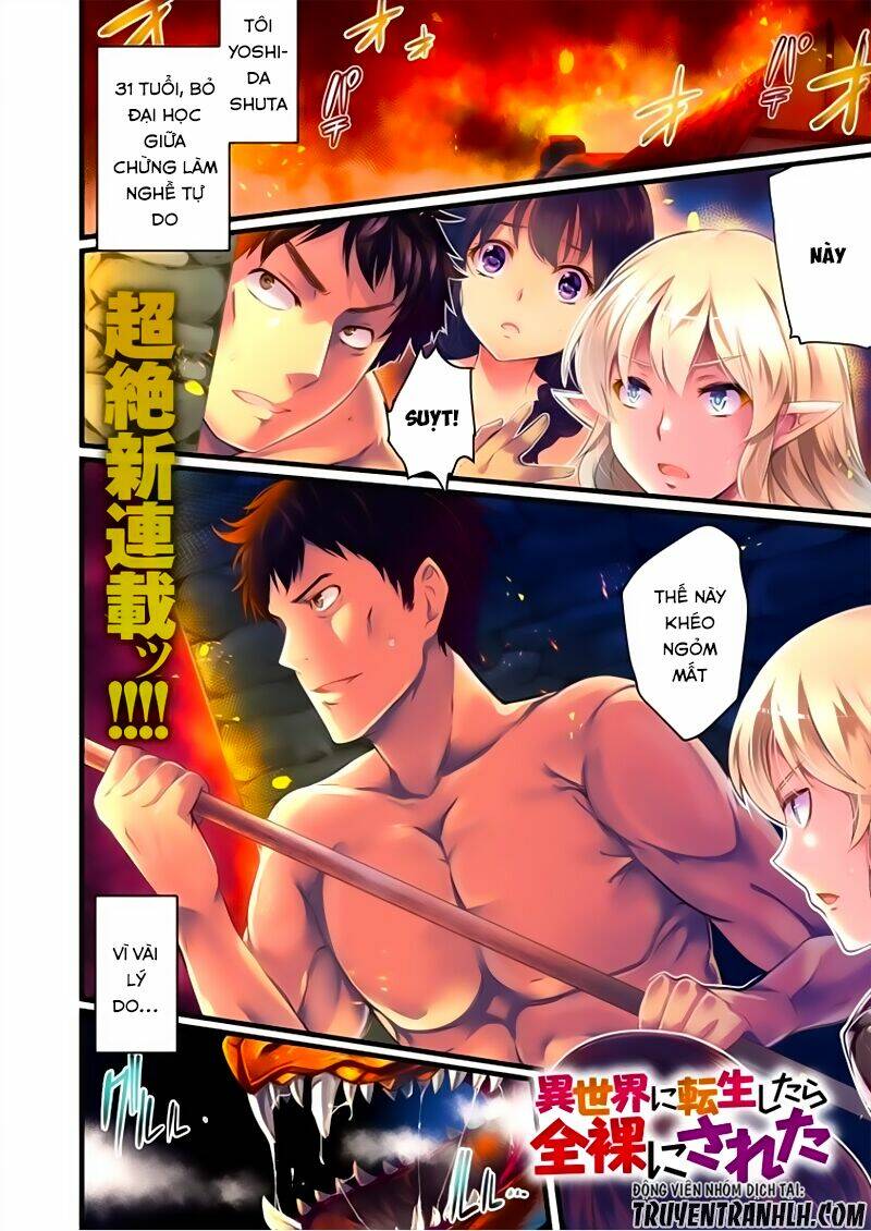 Isekai Ni Tensei Shitara Zenra Ni Sareta Chương 1 Ảnh 3