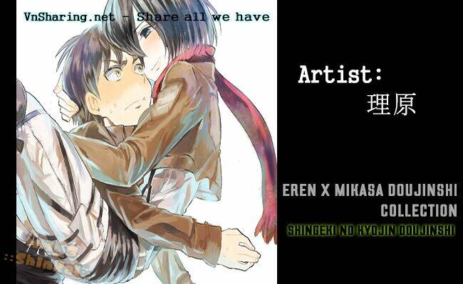 Tấn Công Người Khổng Lồ - Doujinshi Eren X Mikasa Chương 54 Ảnh 2