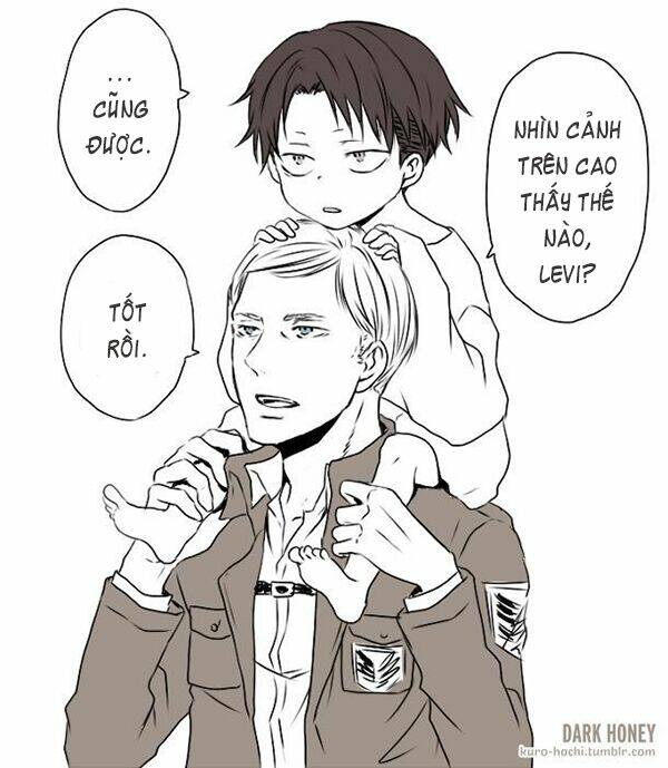 Tấn Công Người Khổng Lồ - Doujinshi Eren X Mikasa Chương 55 Ảnh 3