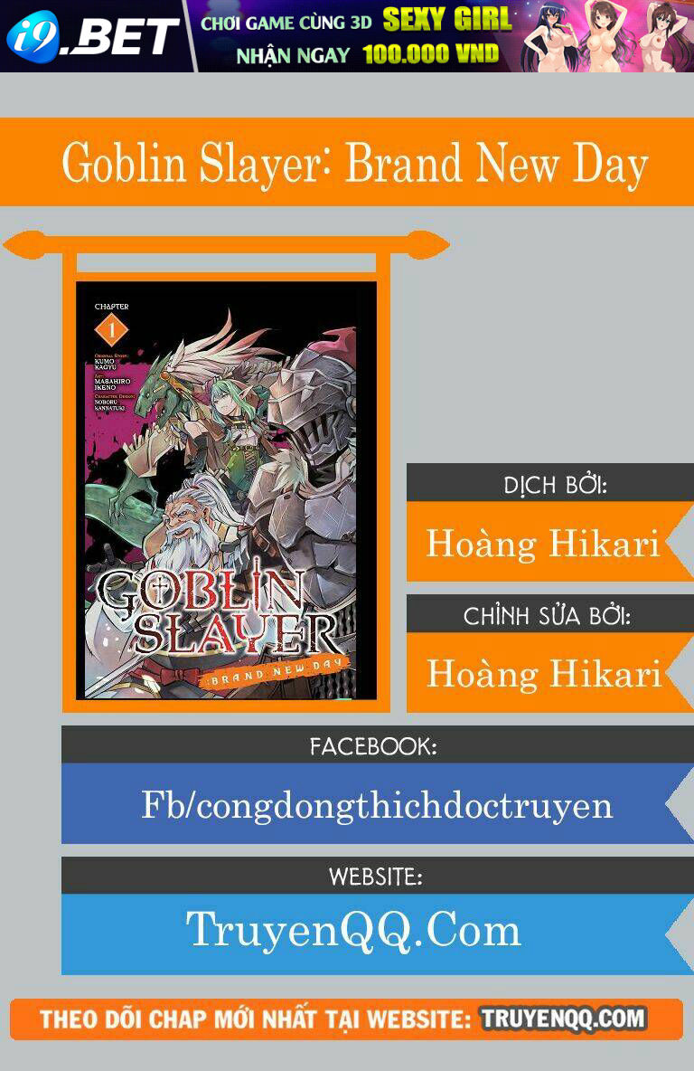 Goblin Slayer: Brand New Day Chương 1 Ảnh 2