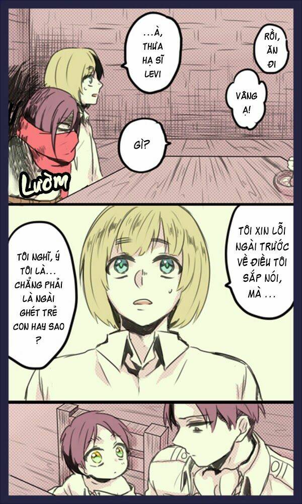 Tấn Công Người Khổng Lồ - Doujinshi Eren X Mikasa Chương 46 Ảnh 7