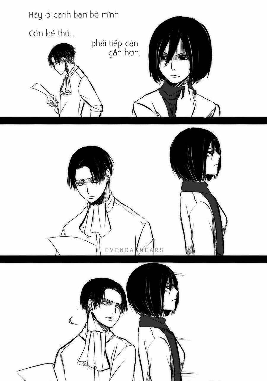 Tấn Công Người Khổng Lồ - Doujinshi Eren X Mikasa Chương 60 Ảnh 3