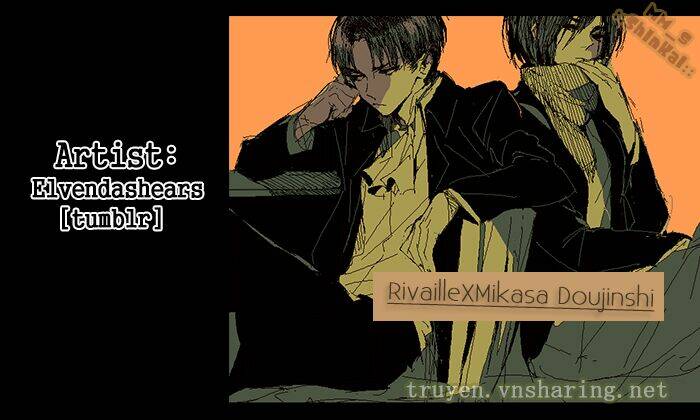 Tấn Công Người Khổng Lồ - Doujinshi Eren X Mikasa Chương 60 Ảnh 2