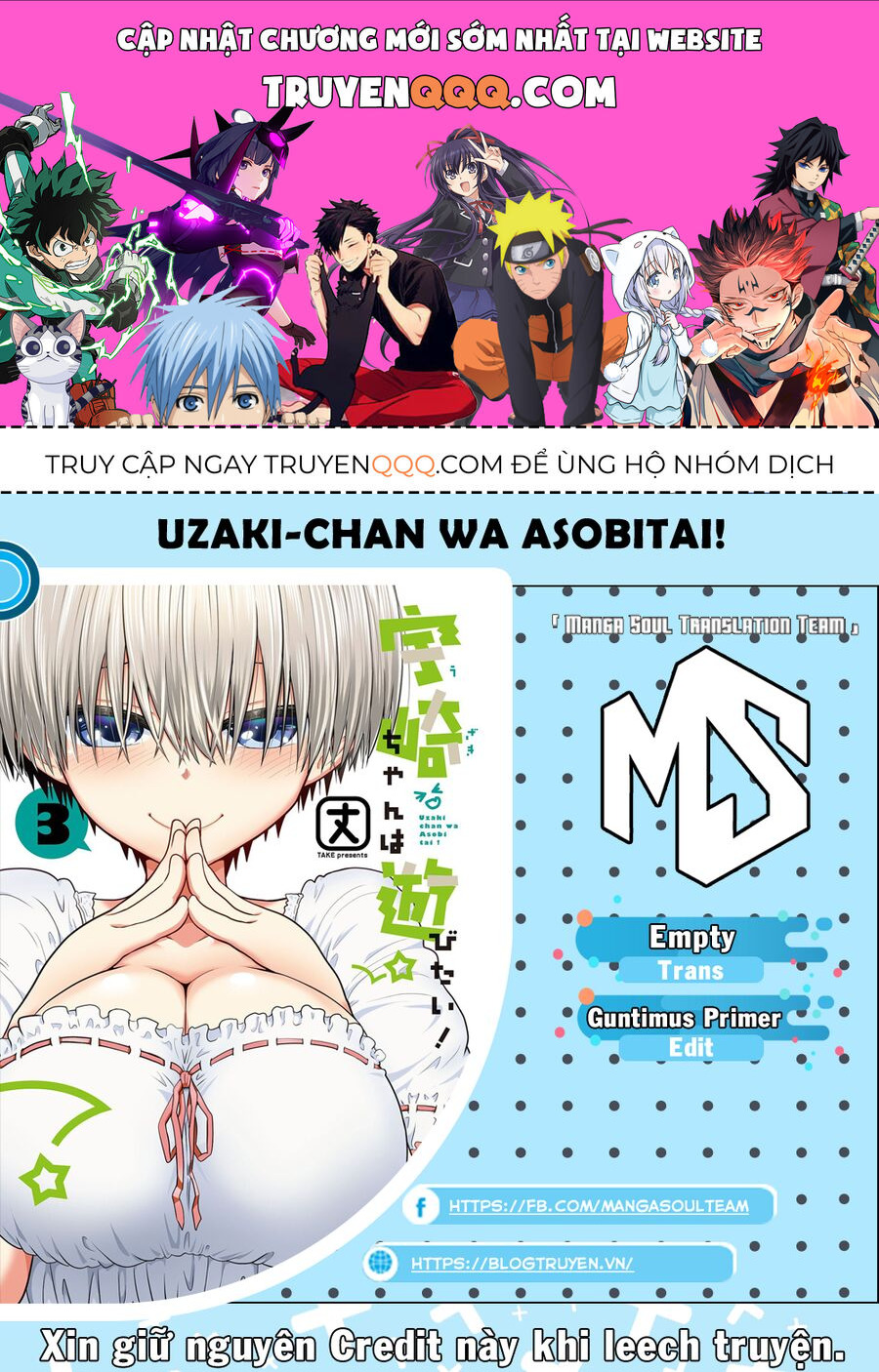 Uzaki-Chan Muốn Đi Chơi! Chương 66 Ảnh 2