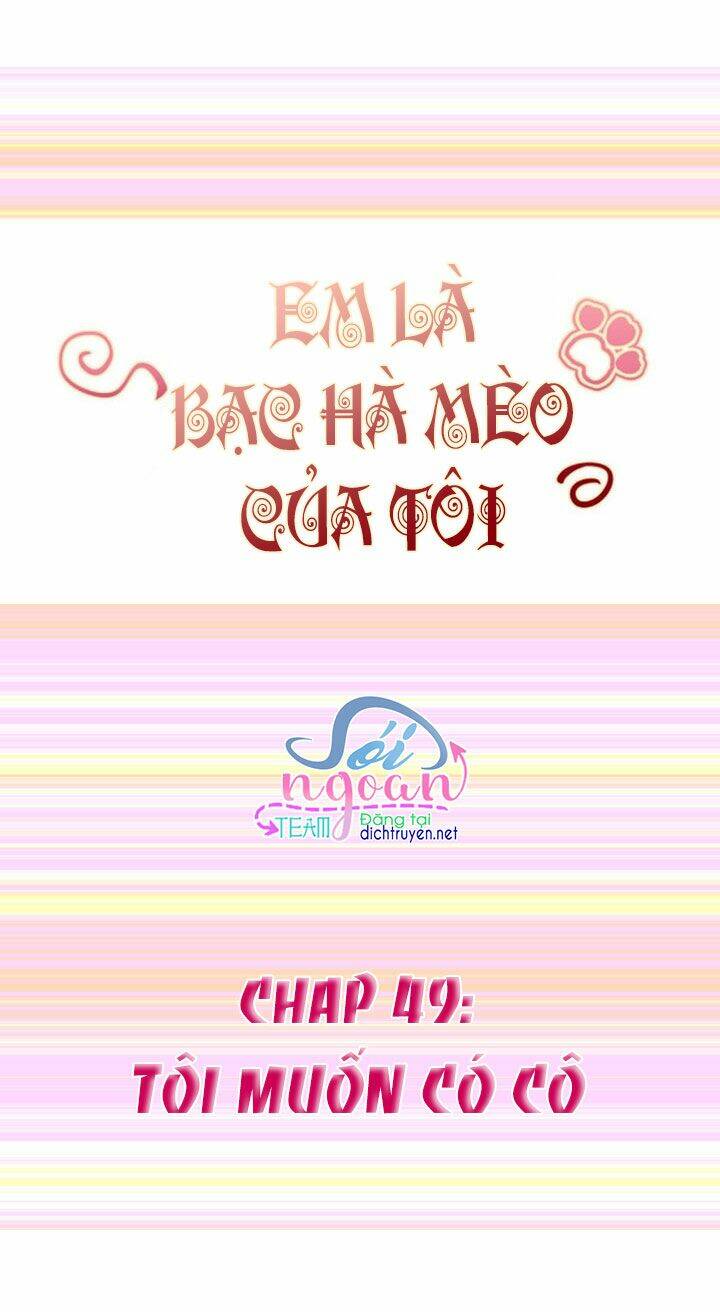 Em Là Bạc Hà Mèo Của Tôi Chương 49 Ảnh 2