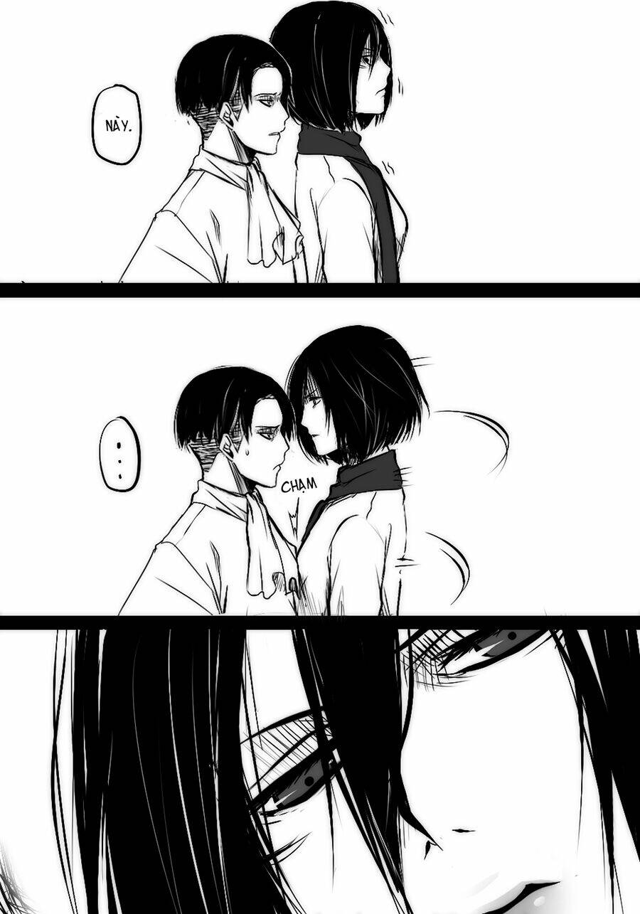 Tấn Công Người Khổng Lồ - Doujinshi Eren X Mikasa Chương 60 Ảnh 4