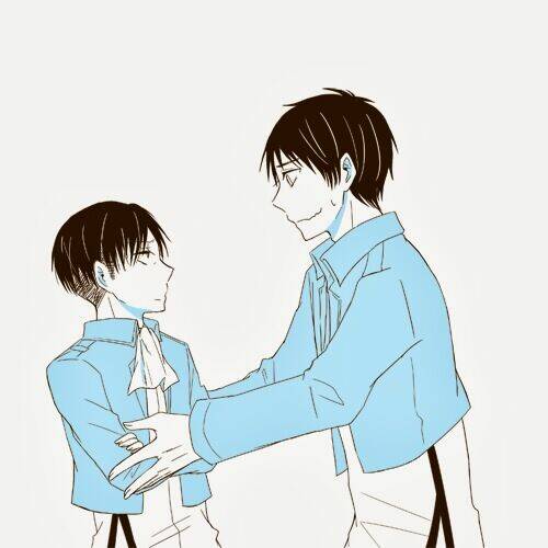 Tấn Công Người Khổng Lồ - Doujinshi Eren X Mikasa Chương 53 Ảnh 16