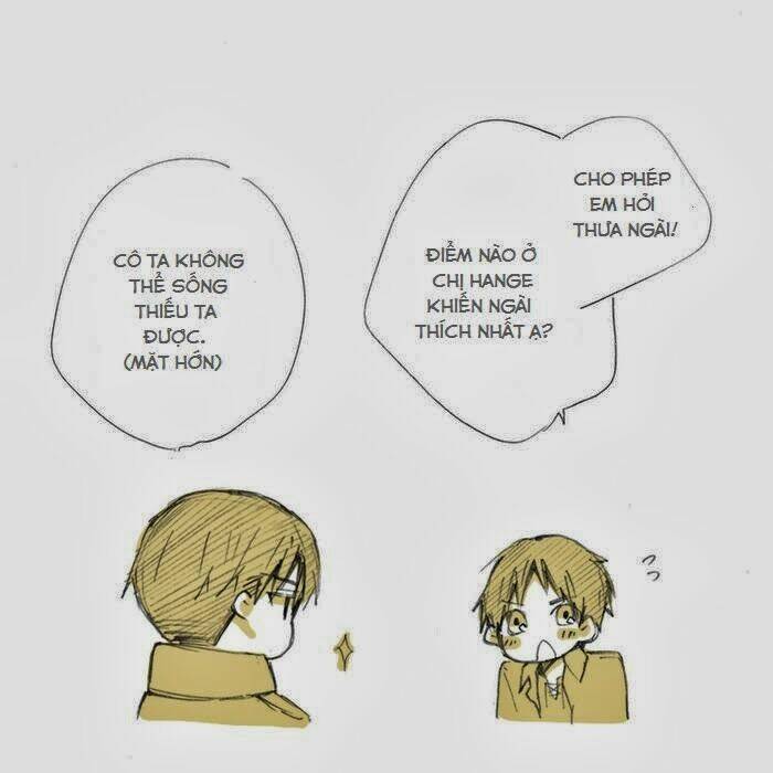 Tấn Công Người Khổng Lồ - Doujinshi Levihan Chương 17 Ảnh 7