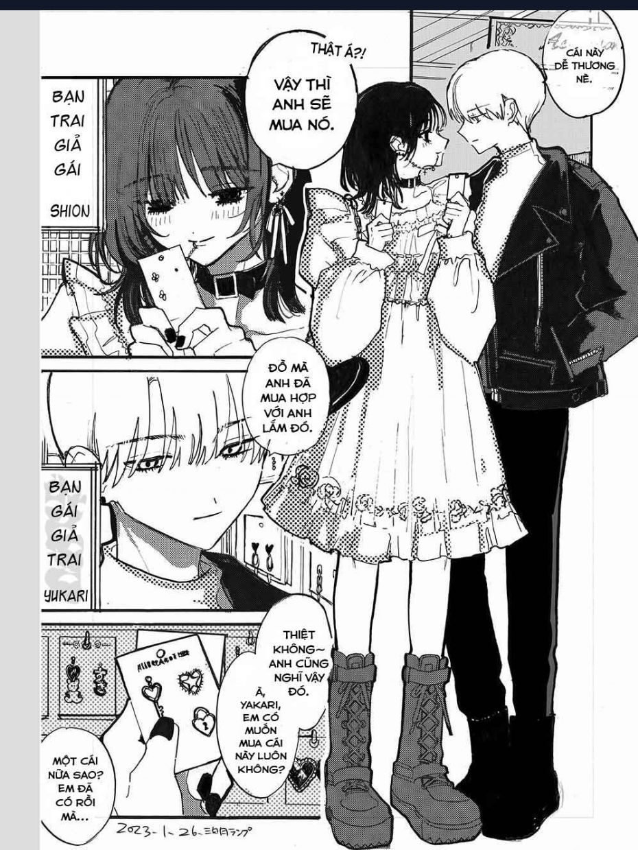A Manga About A Couple Choosing Earrings Chương 1 Ảnh 2