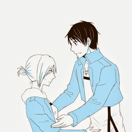 Tấn Công Người Khổng Lồ - Doujinshi Eren X Mikasa Chương 53 Ảnh 13