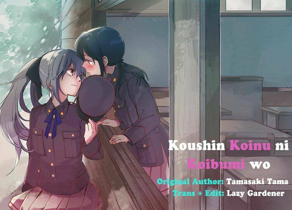 Koushin Koinu Ni Koibumi Wo Chương 26 Ảnh 34
