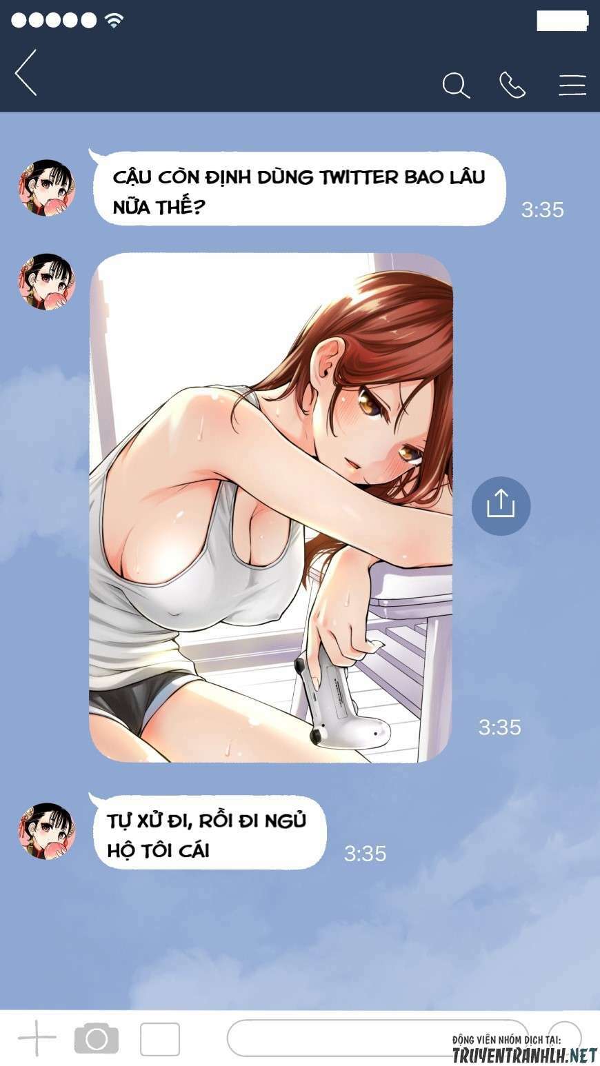 Nhỏ Kouhai Cứ Báo Cáo Màu Sắc Cho Tôi Mỗi Sáng Chương 12.5 Ảnh 4