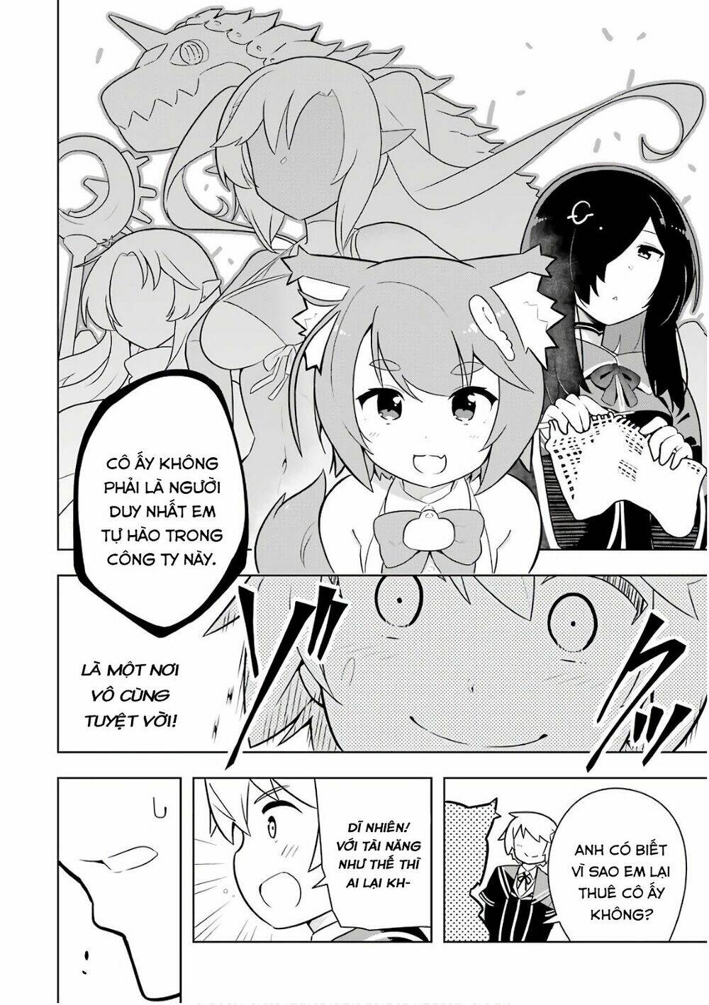 Wakamono No Kuro Mahou Hanare Ga Shinkoku Desu Ga, Shuushoku Shite Mitara Taiguu Iishi Chương 5 Ảnh 14