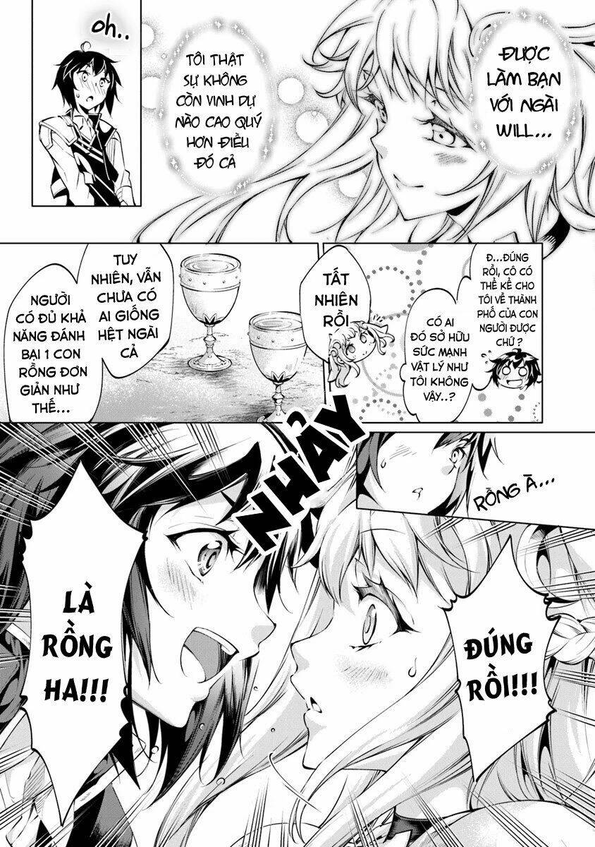 Kamigami Ni Sodaterare Shimo No, Saikyou To Naru Chương 4.2 Ảnh 8