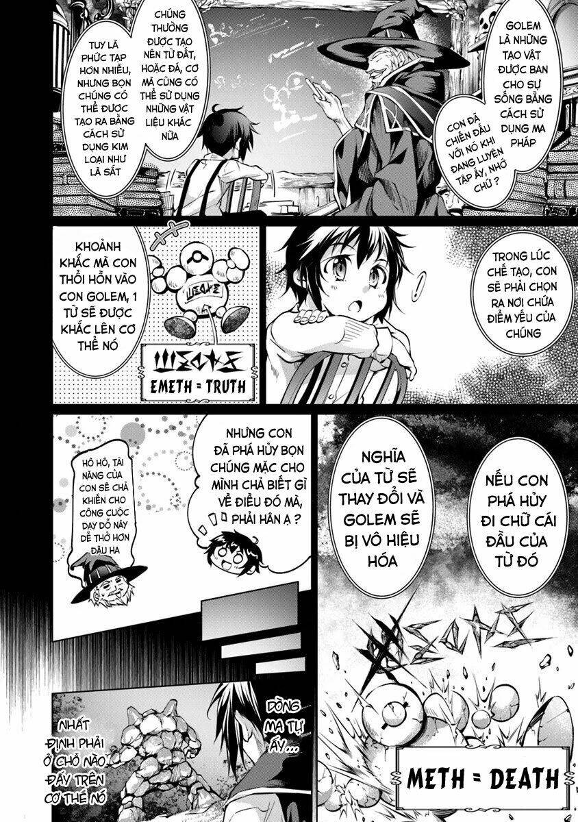 Kamigami Ni Sodaterare Shimo No, Saikyou To Naru Chương 5.2 Ảnh 7