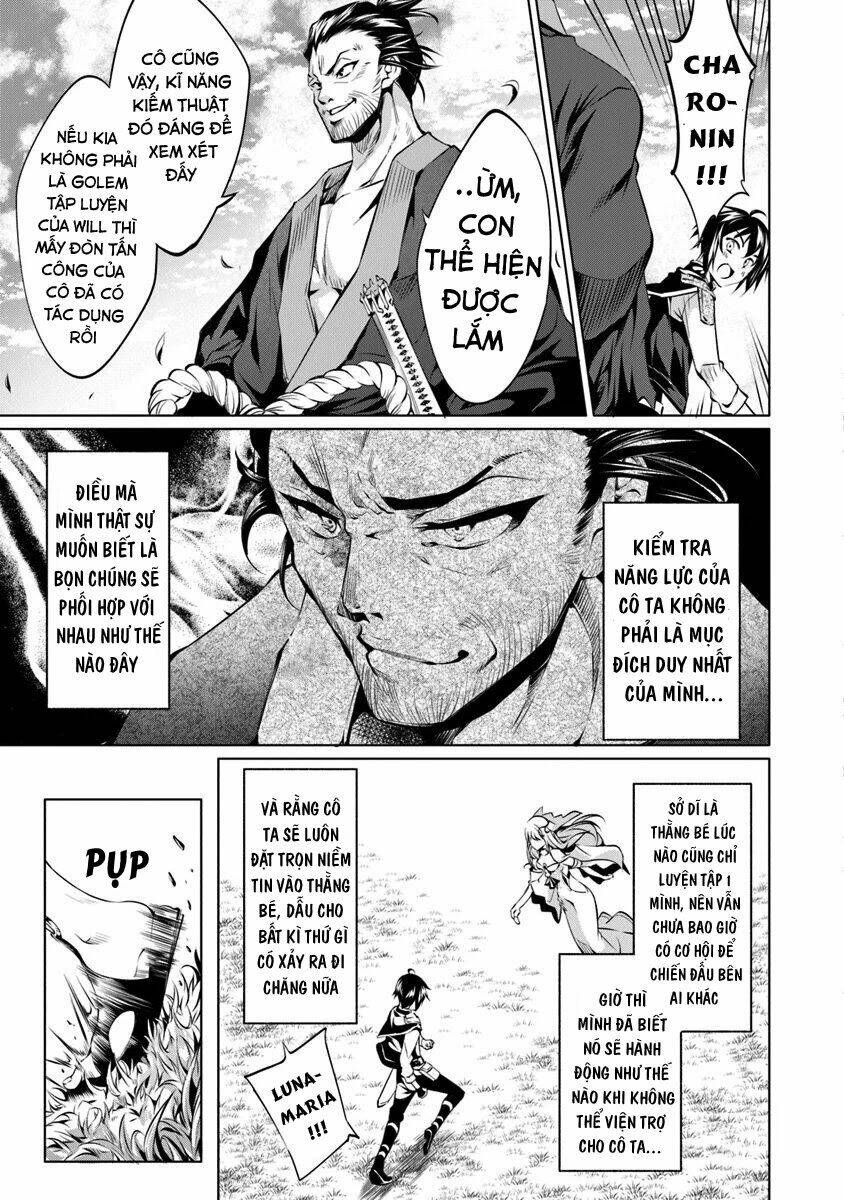 Kamigami Ni Sodaterare Shimo No, Saikyou To Naru Chương 5.2 Ảnh 14