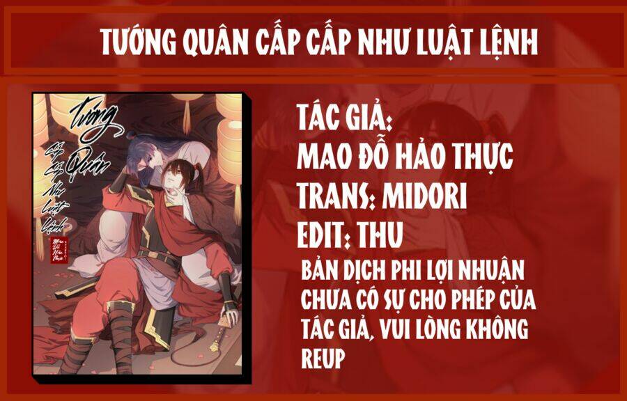 Tướng Quân Cấp Cấp Như Luật Lệnh Chương 28 Ảnh 2
