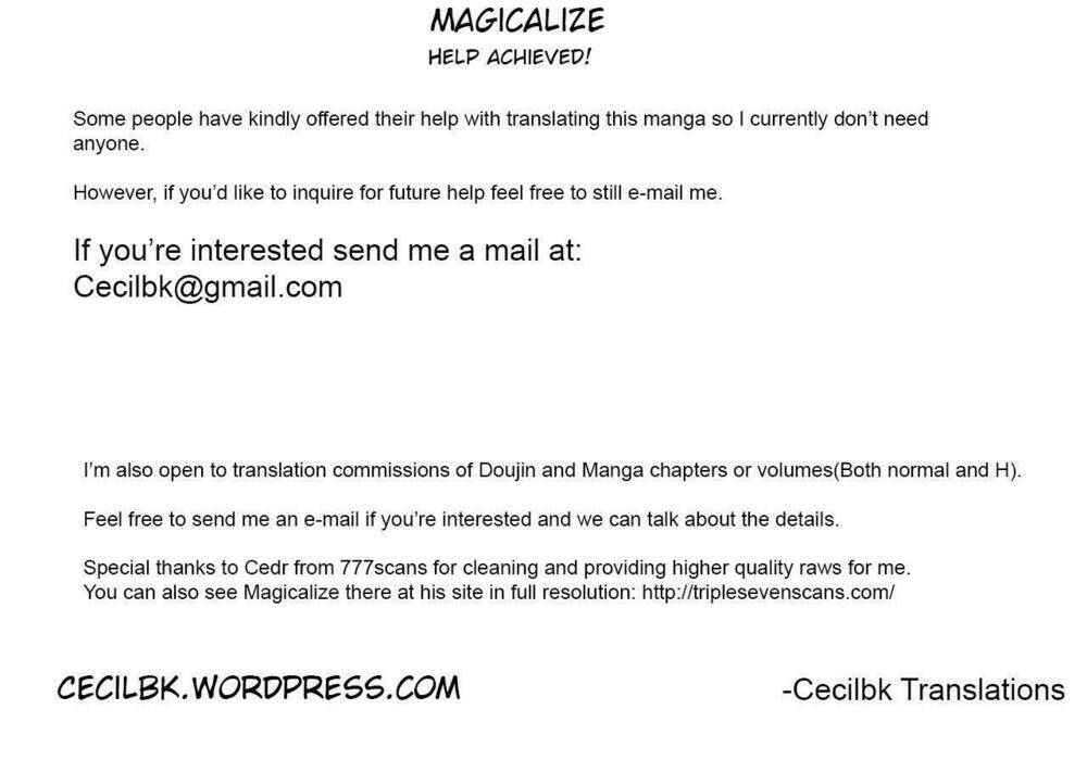 Magicalize (Inomaru) Chương 12 Ảnh 37