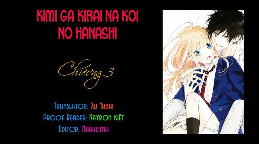 Kimi Ga Kirai Na Koi No Hanashi Chương 3 Ảnh 4