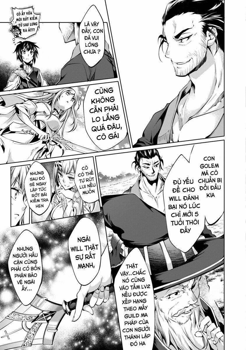 Kamigami Ni Sodaterare Shimo No, Saikyou To Naru Chương 5.1 Ảnh 9