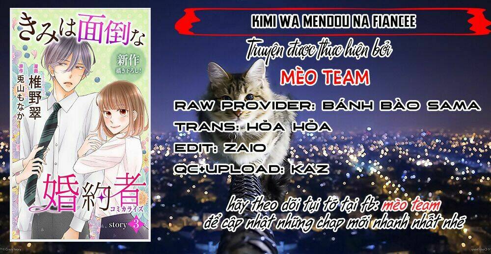 Kimi Wa Mendou Na Fiancee Chương 3 Ảnh 4