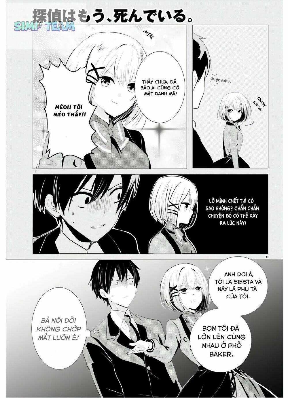 Tantei Wa Mou, Shindeiru Chương 5 Ảnh 14
