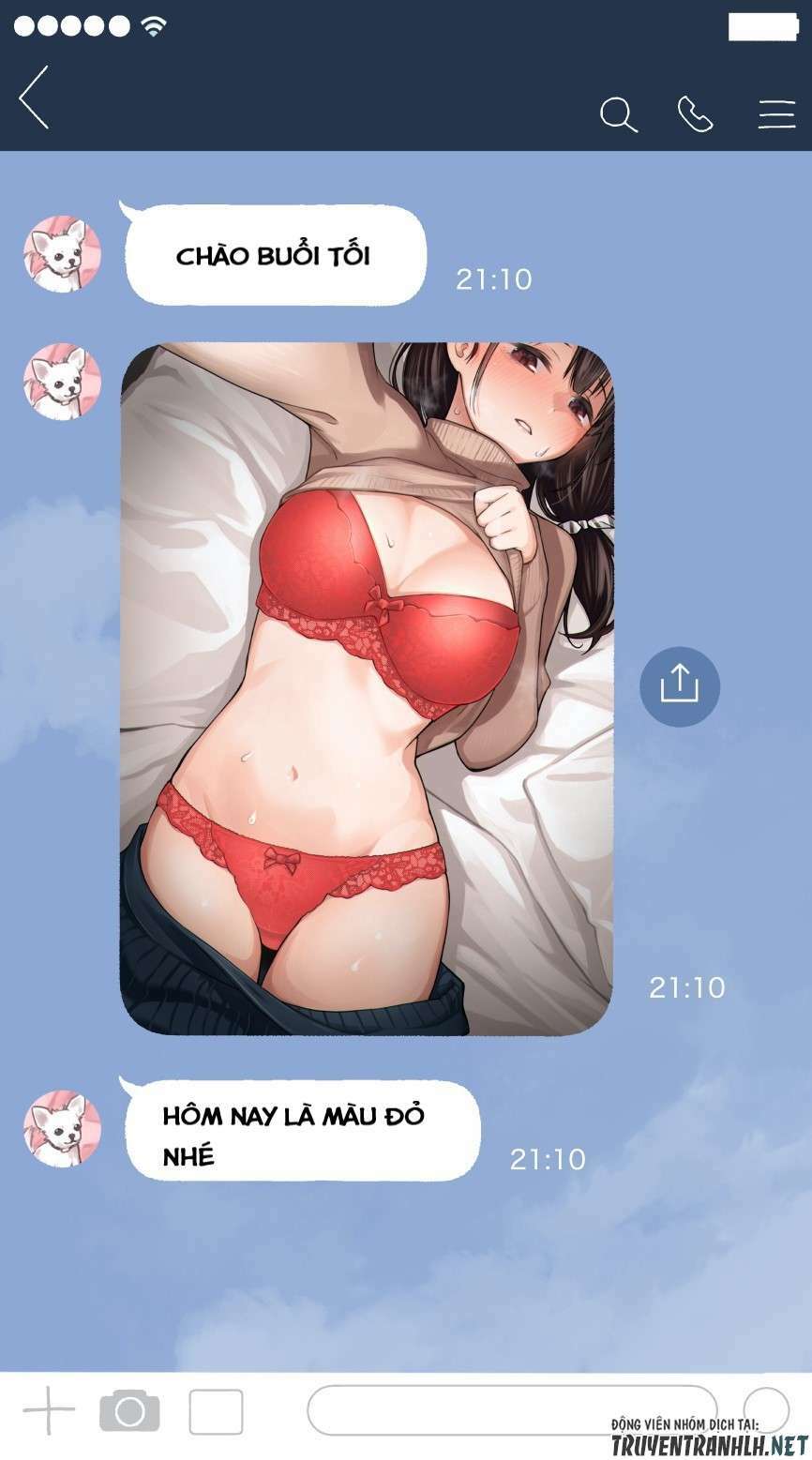 Nhỏ Kouhai Cứ Báo Cáo Màu Sắc Cho Tôi Mỗi Sáng Chương 12 Ảnh 5