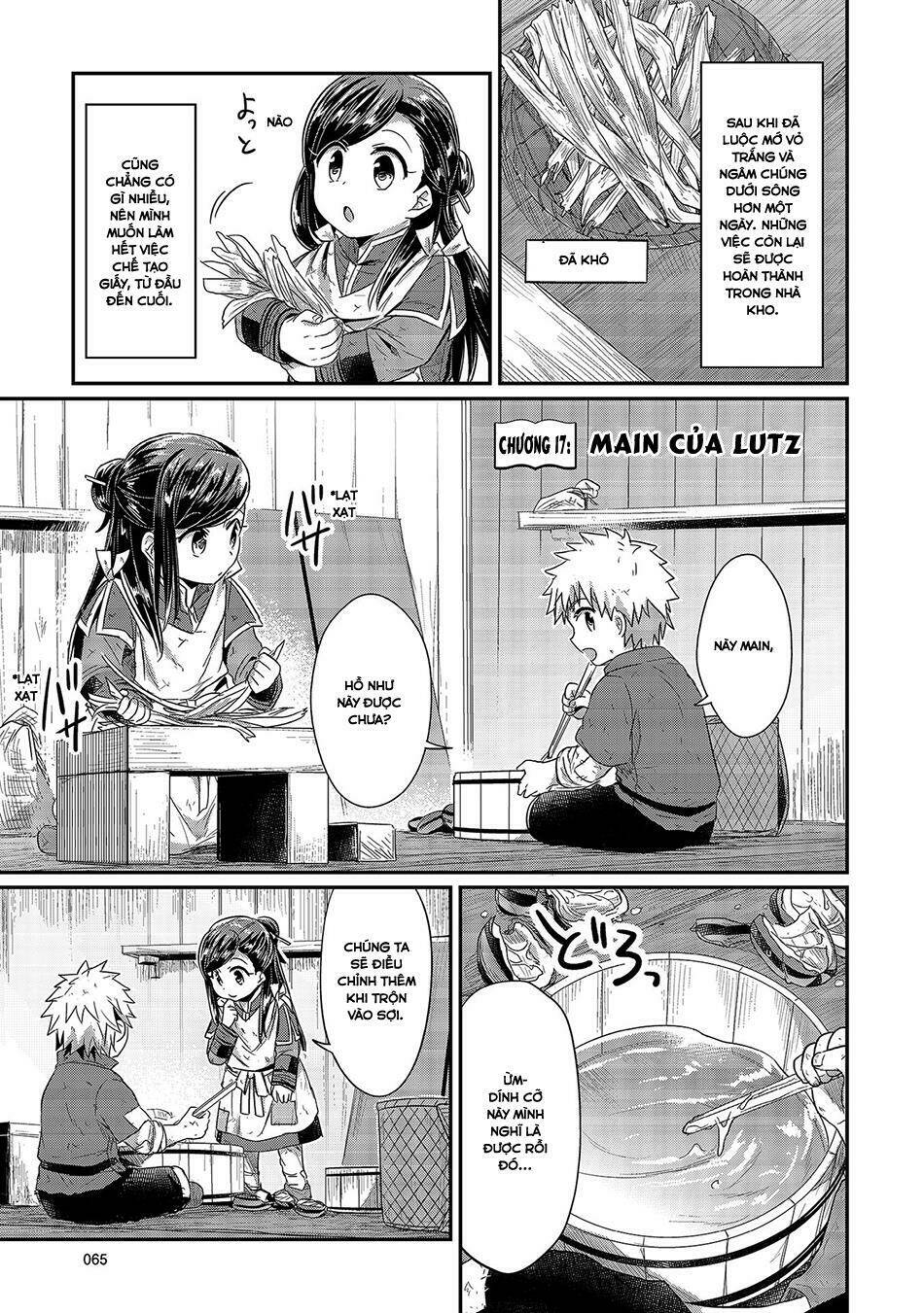 Honzuki No Gekokujou Chương 17 Ảnh 2