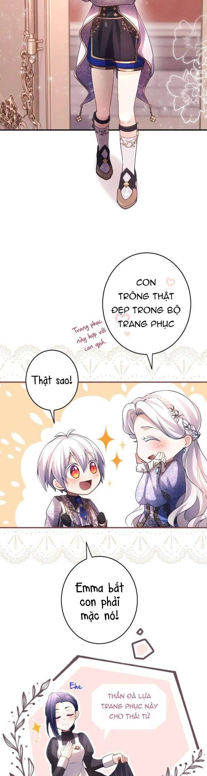Bệ Hạ À, Từ Giờ Tôi Sẽ Nuôi Dưỡng Thằng Bé Chương 15 Ảnh 24