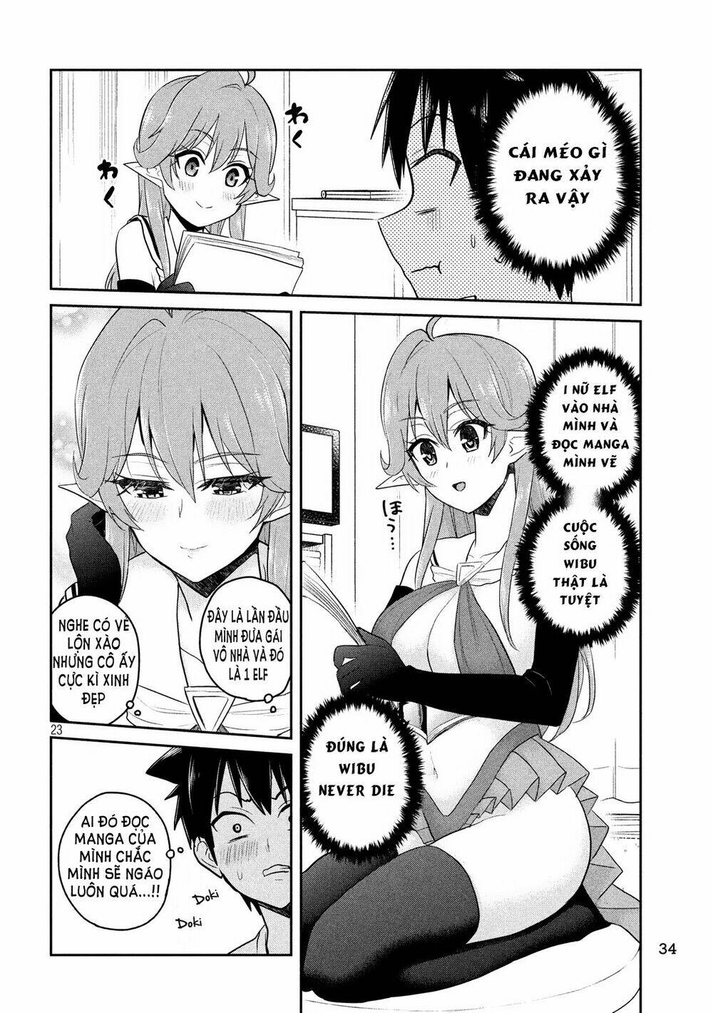 Otaku No Tonari Wa Erufu Desuka? Chương 1 Ảnh 25