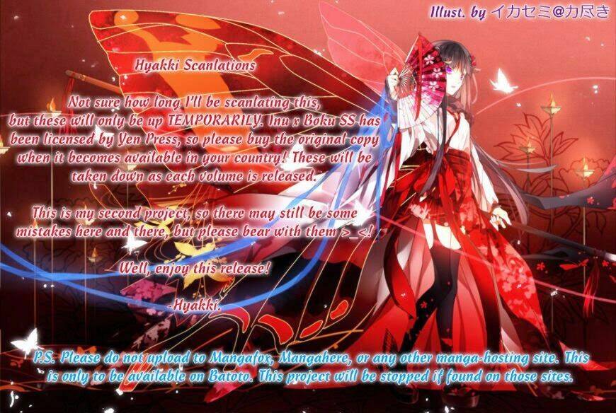 Inu X Boku Ss Chương 35.5 Ảnh 10
