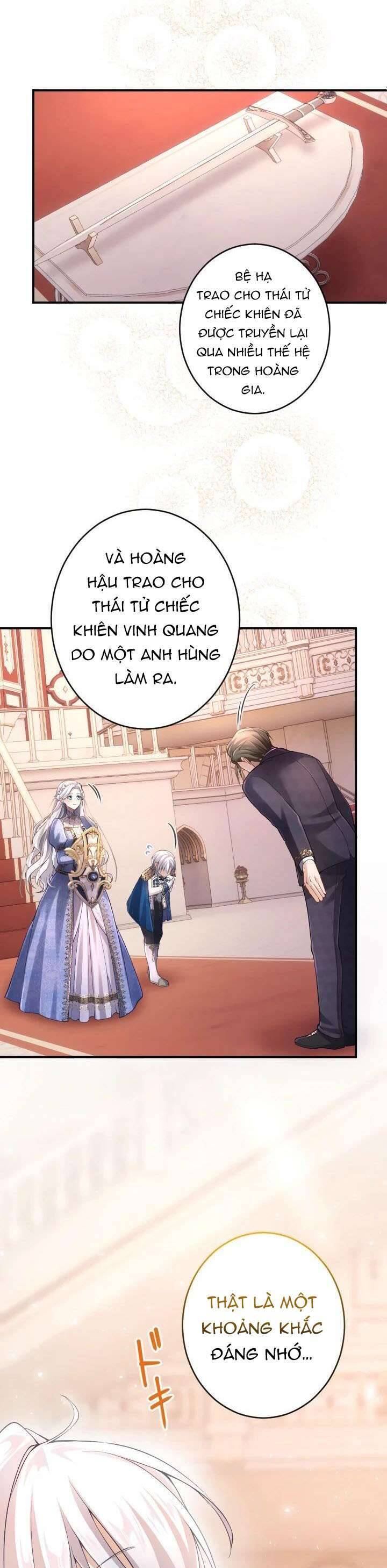 Bệ Hạ À, Từ Giờ Tôi Sẽ Nuôi Dưỡng Thằng Bé Chương 15 Ảnh 9