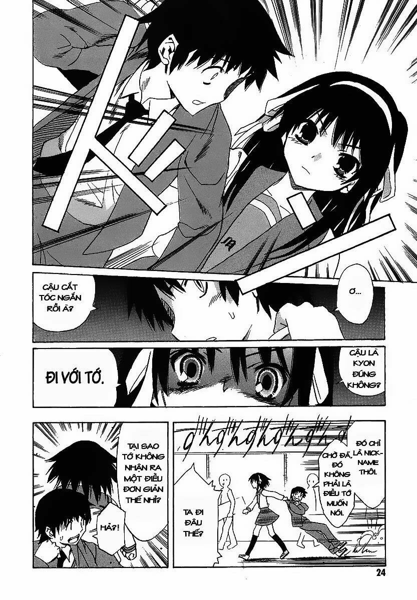 Nỗi Buồn Của Suzumiya Haruhi Chương 1 Ảnh 26