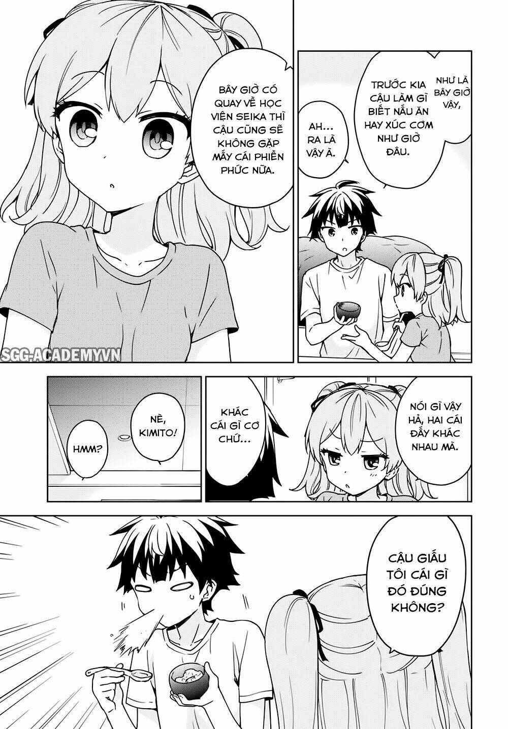Ore Ga Ojou-Sama Gakkou Ni "Shomin Sample" Toshite Rachirareta Ken Chương 81 Ảnh 13