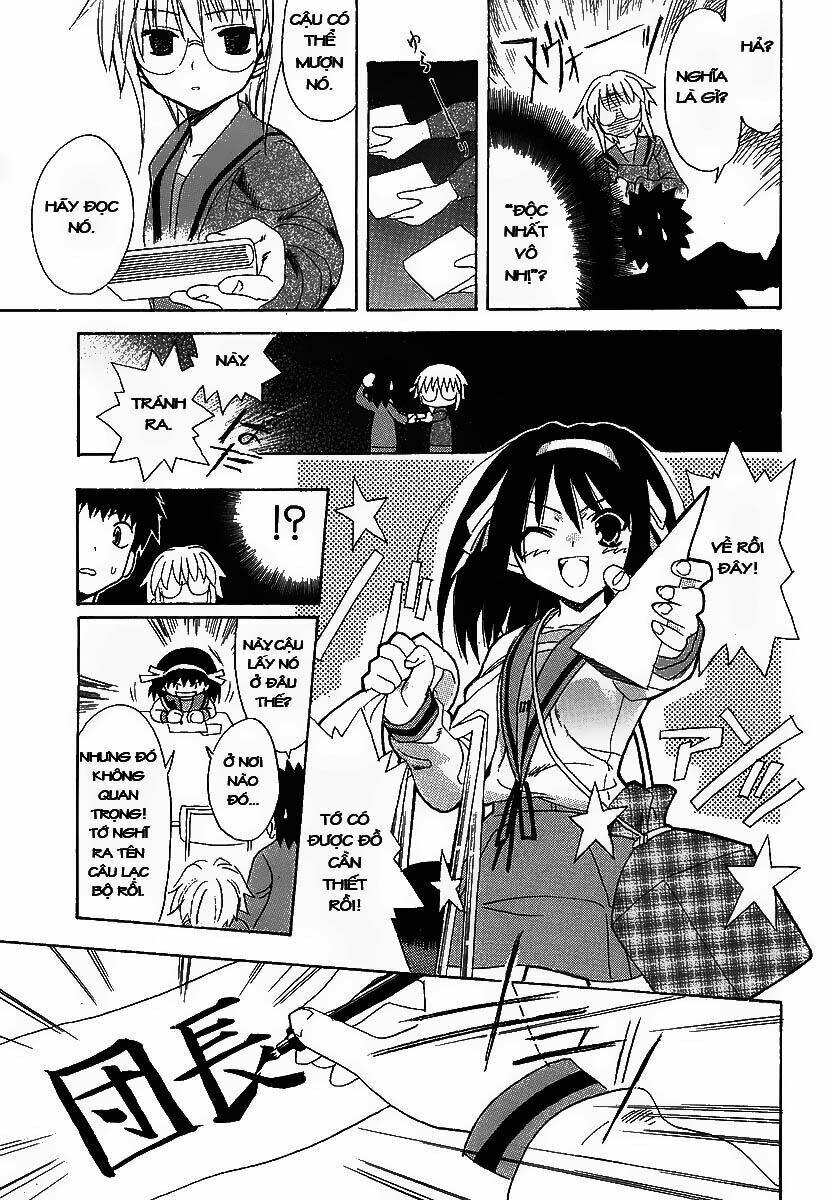Nỗi Buồn Của Suzumiya Haruhi Chương 1 Ảnh 32