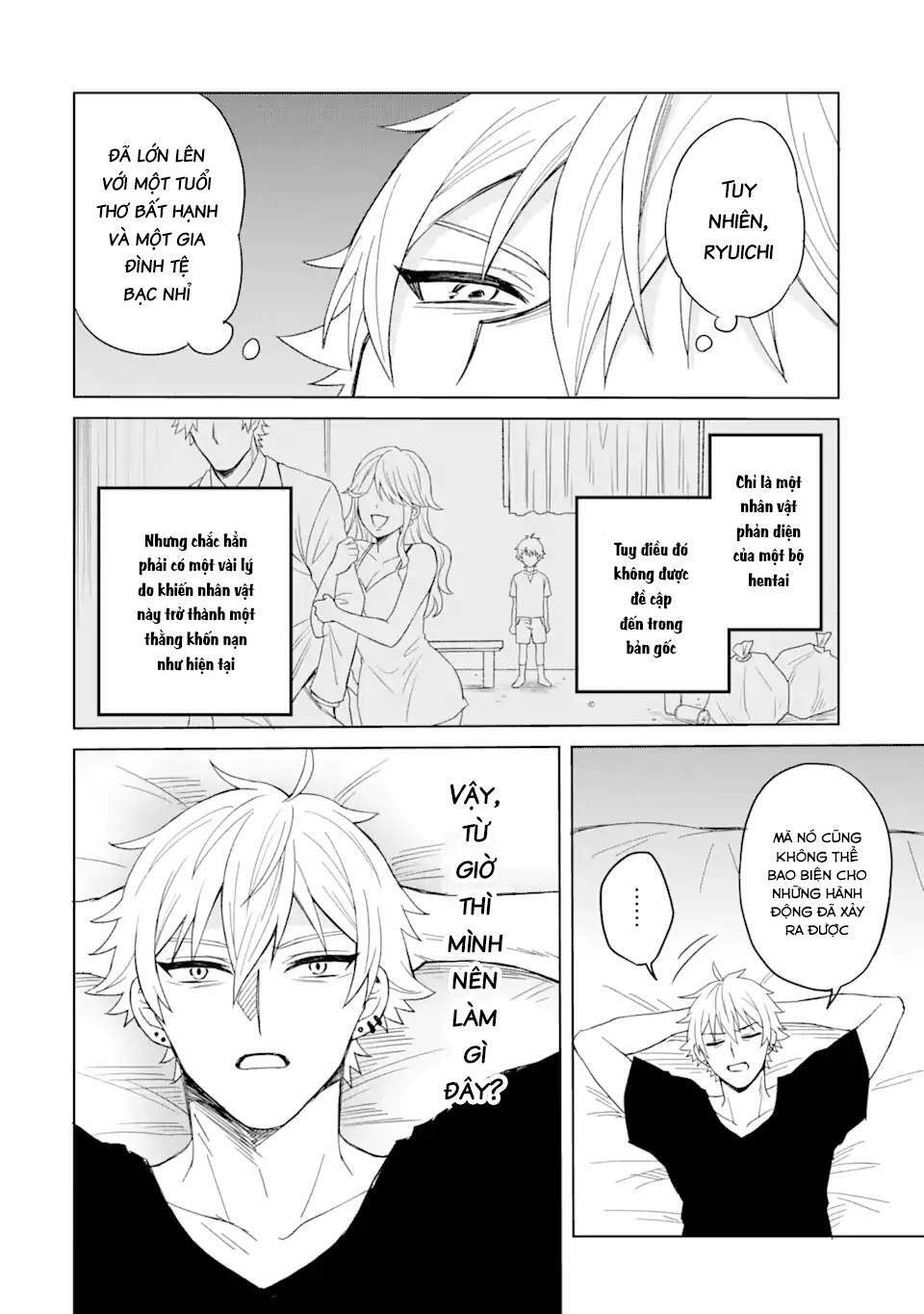 Tái Sinh Thành Tên Cặn Bã Trong Bộ Manga Cắm Sừng Mình Từng Đọc. Thế Nhưng Giờ Đây, Cô Nàng Nữ Chính Của Bộ Manga Ấy Lại Chủ Động Tiếp Cận Tôi Chương 1 Ảnh 18