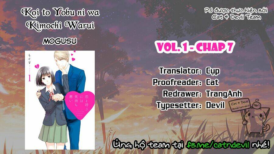 Koi To Yobu Ni Wa Kimochi-Warui Chương 7 Ảnh 2