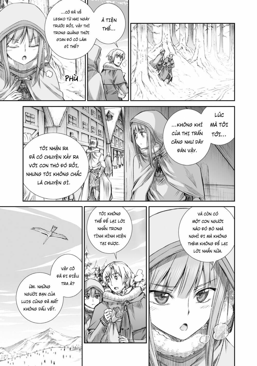 Ookami To Koushinryou Chương 90 Ảnh 12