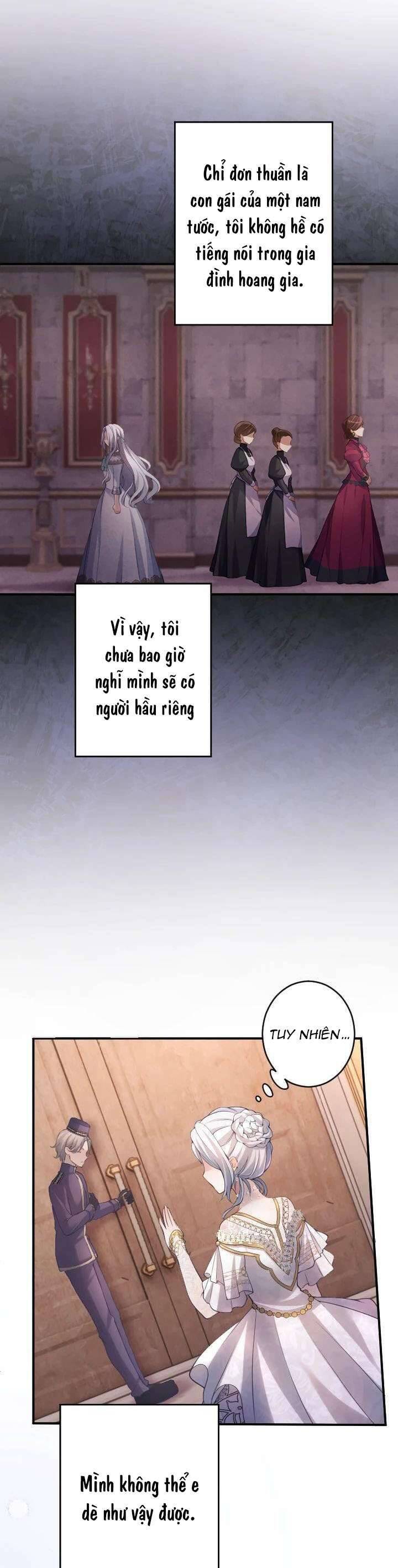 Bệ Hạ À, Từ Giờ Tôi Sẽ Nuôi Dưỡng Thằng Bé Chương 17 Ảnh 16