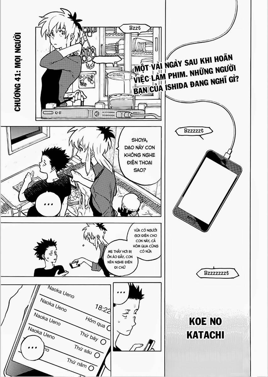 Koe No Katachi Chương 41 Ảnh 2