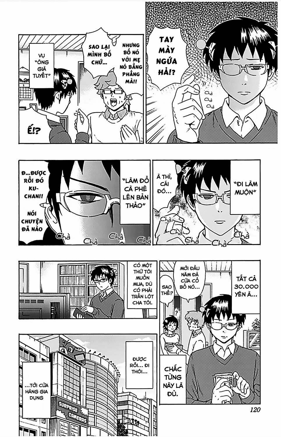 Saiki Kusuo No Sainan Chương 81 Ảnh 4
