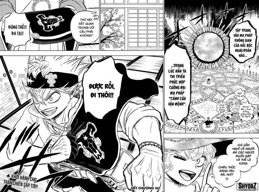 Black Clover - Pháp Sư Không Phép Thuật Chương 361 Ảnh 13