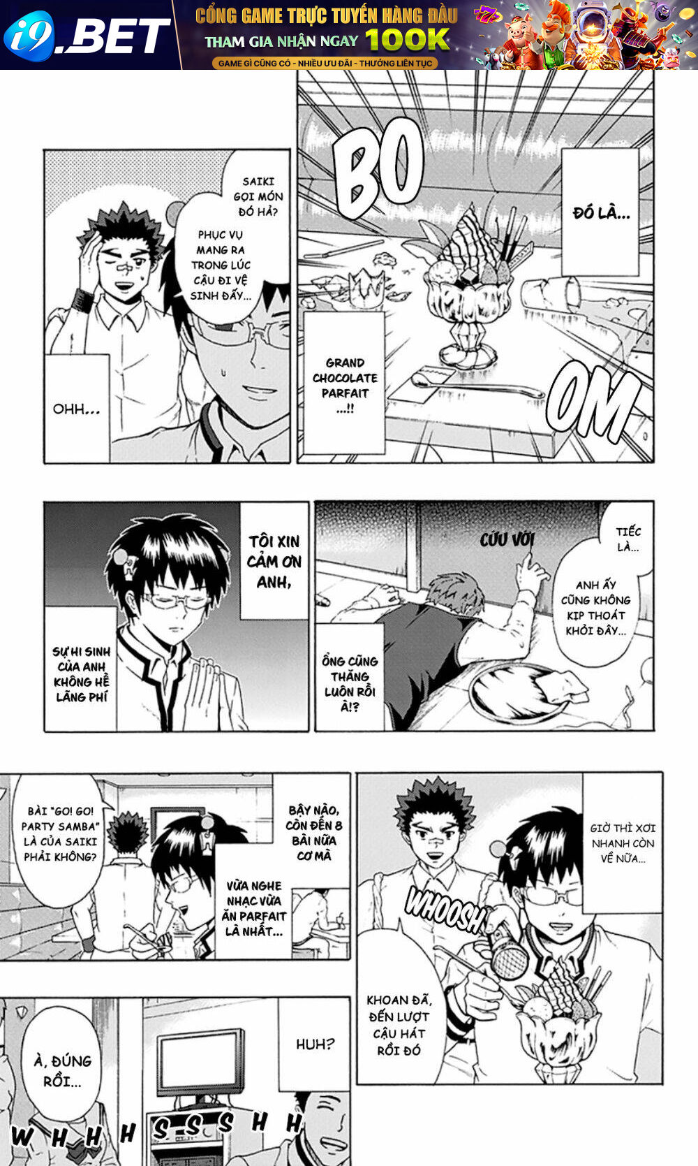 Saiki Kusuo No Sainan Chương 90 Ảnh 14