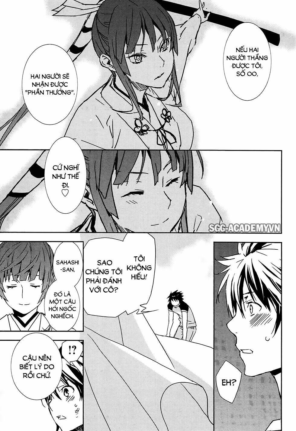 Sekirei Chương 180 Ảnh 13