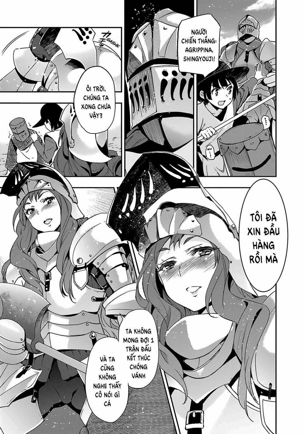 Shoujo Kishidan X Knight Tale Chương 1 Ảnh 36