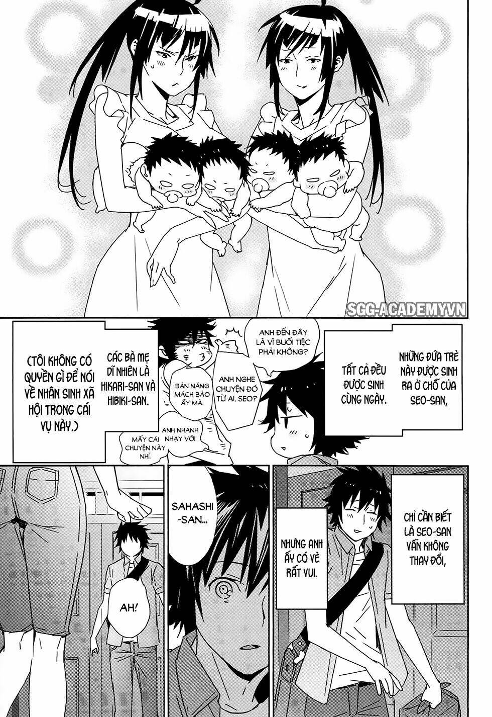Sekirei Chương 185 Ảnh 18