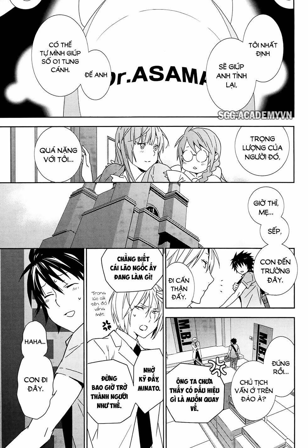 Sekirei Chương 185 Ảnh 10
