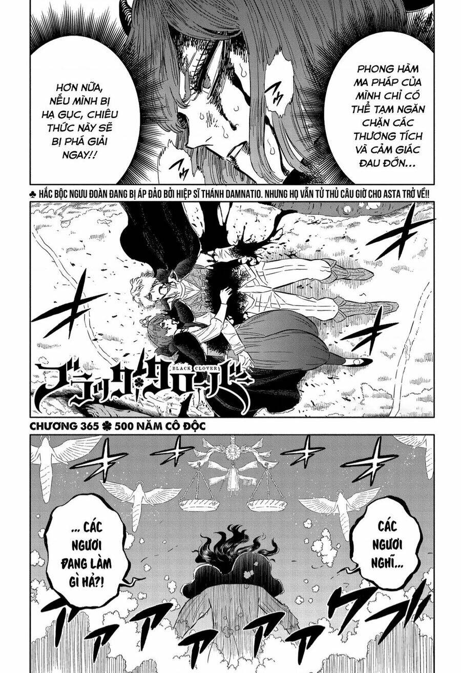 Black Clover - Pháp Sư Không Phép Thuật Chương 365 Ảnh 3