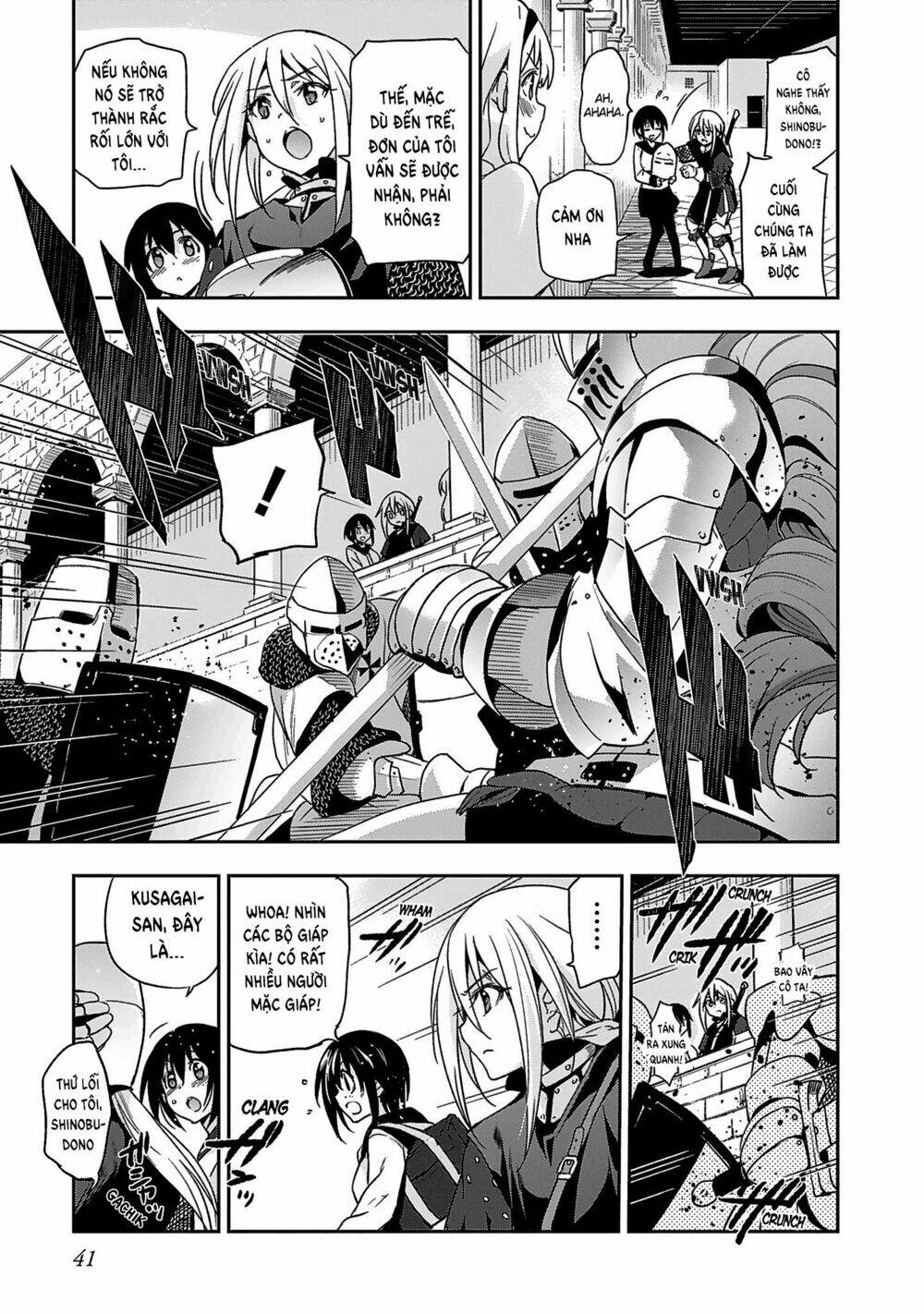 Shoujo Kishidan X Knight Tale Chương 1 Ảnh 44