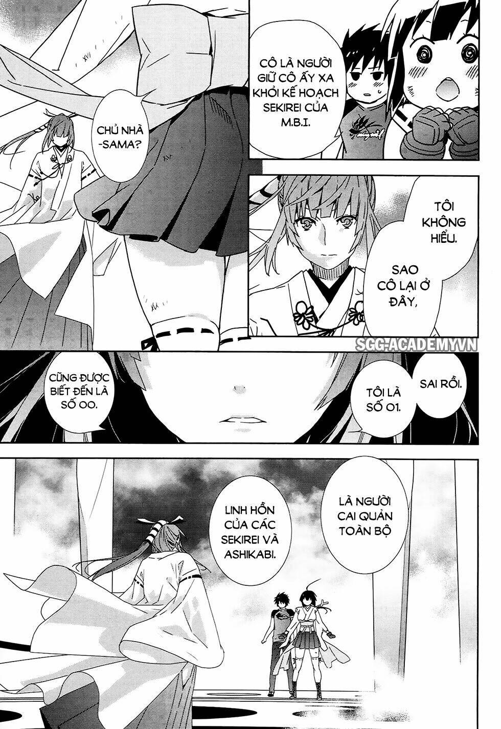 Sekirei Chương 180 Ảnh 11